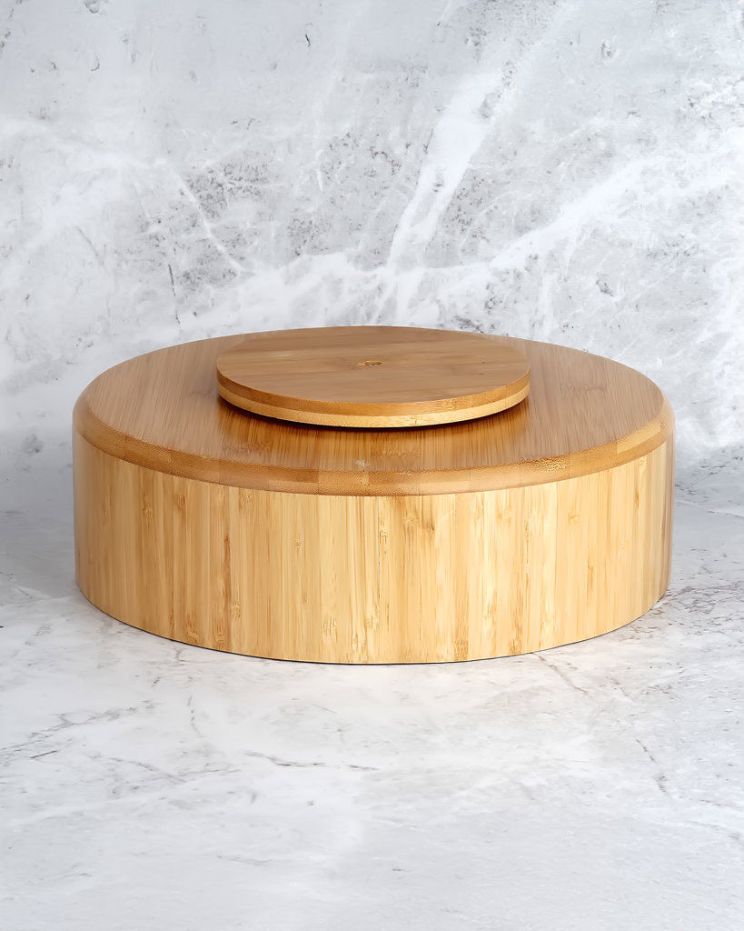 N/4  BAMBU YUVARLAK ORGANIZER	