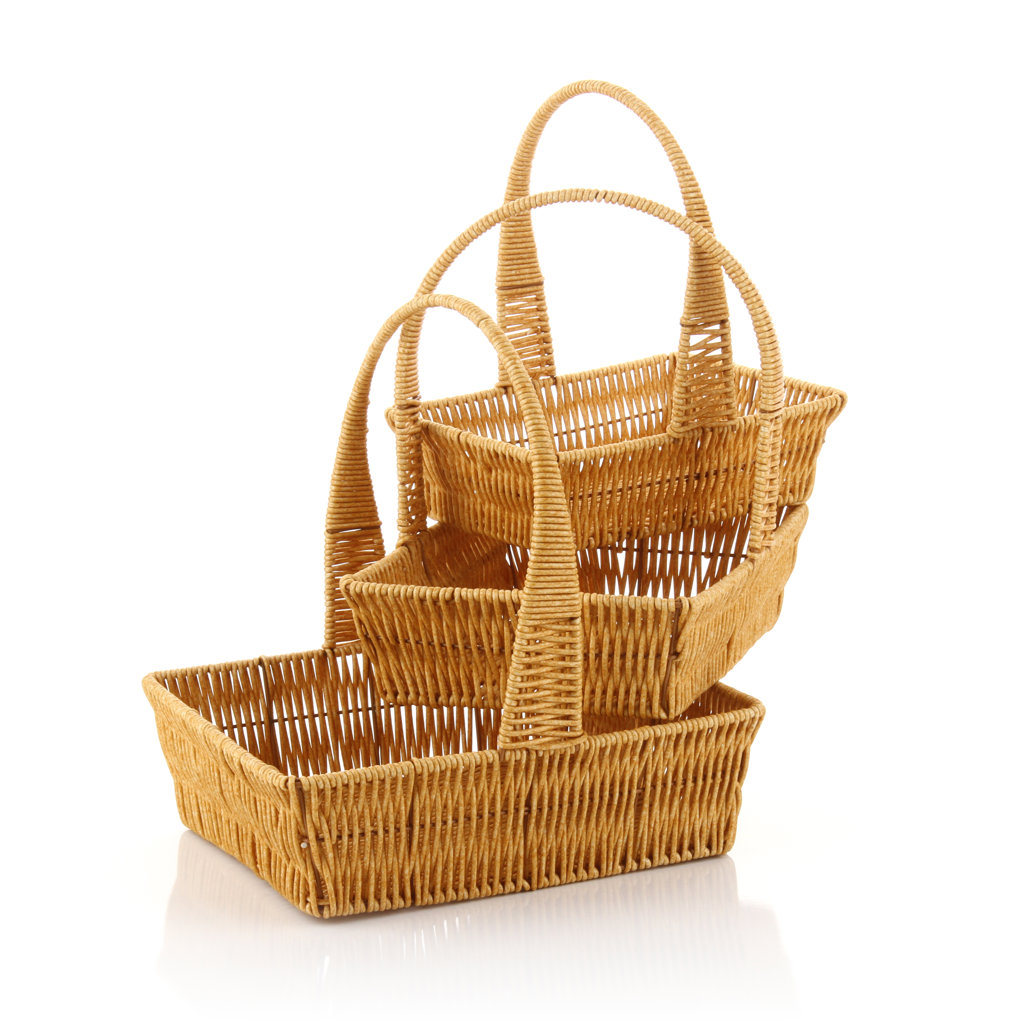 U/10  3 LÜ KARE SEPET