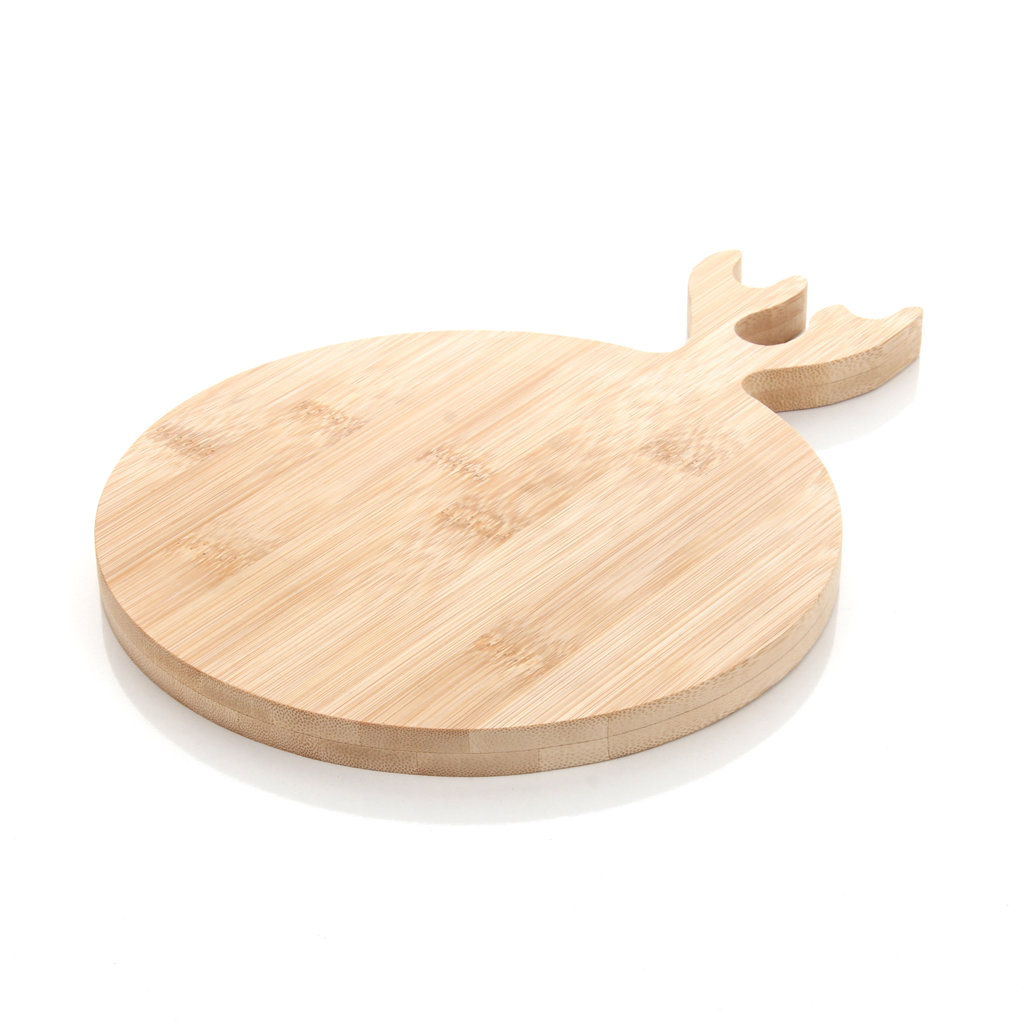 V/14   27CM BAMBU YUVARLAK GEYİK SUNUMLUK