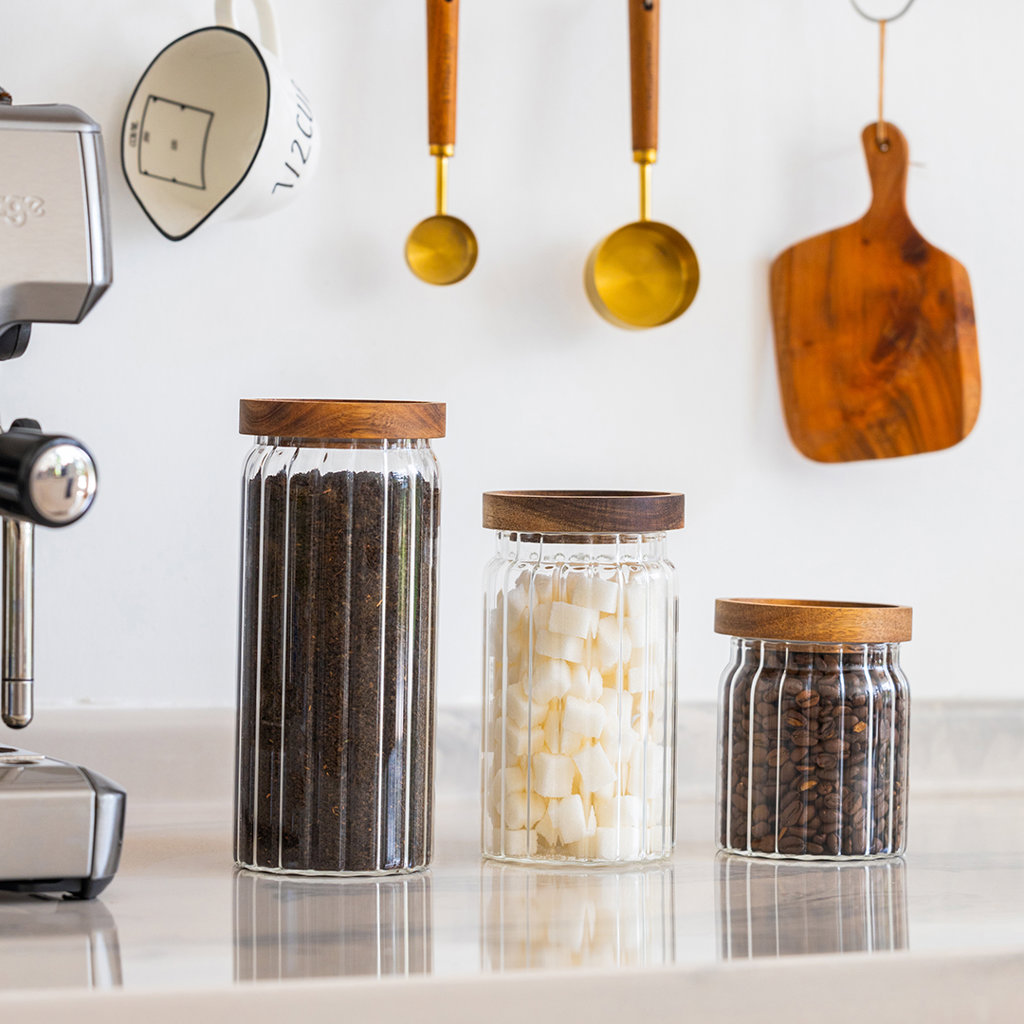 500ML-700ML-1000ML BOROSİLİKAT CAM KAVANOZ