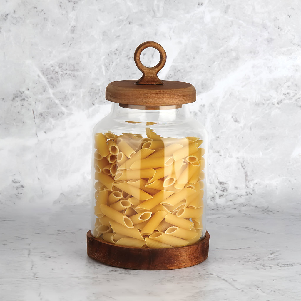 Ş/2  1100 ML YÜKSEK BOROSİLİKAT CAM KAVANOZ