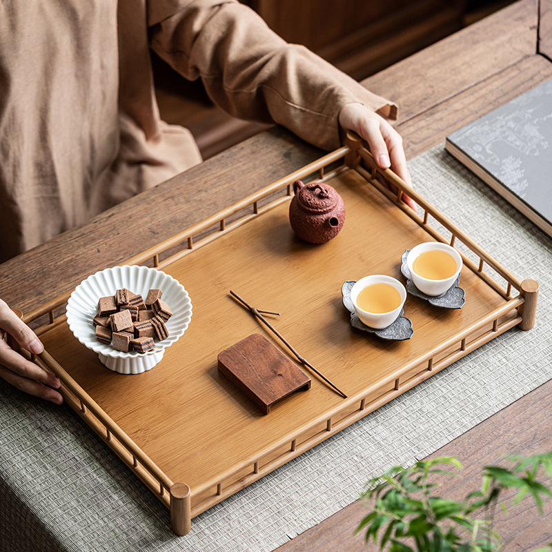 T/11   BAMBU DİKDÖRTGEN TEPSİ