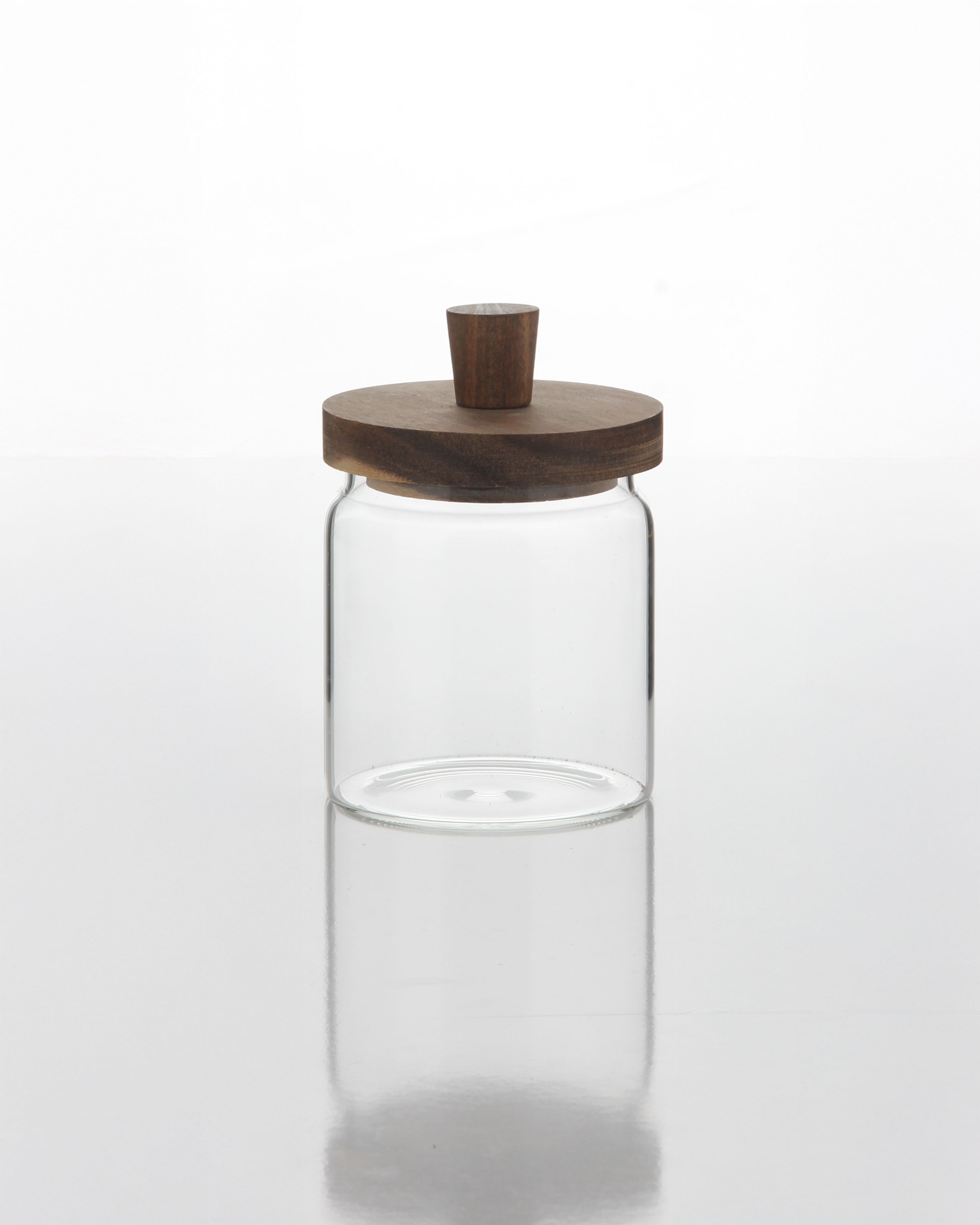 Ş/12  AKASYA KAPAKLI CAM KAVANOZ 450ML