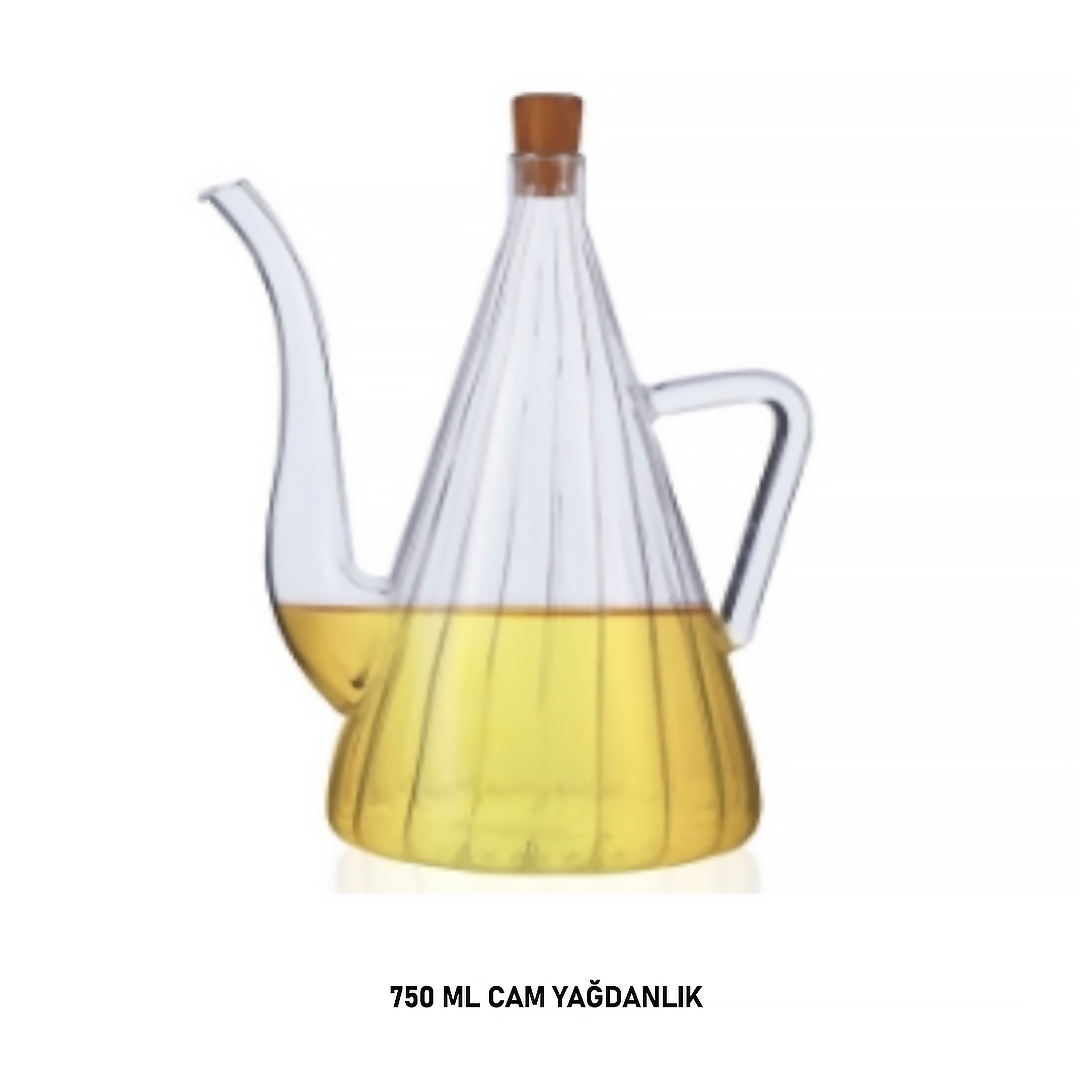 J/1-2 İBRİK CAM YAĞDANLIK 750 ML