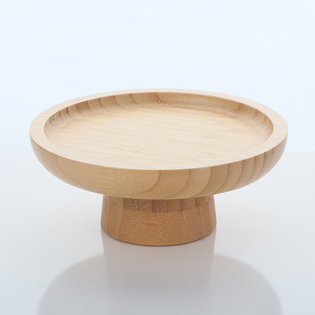 P/13  15CM BAMBU YUVARLAK SUNUMLUK