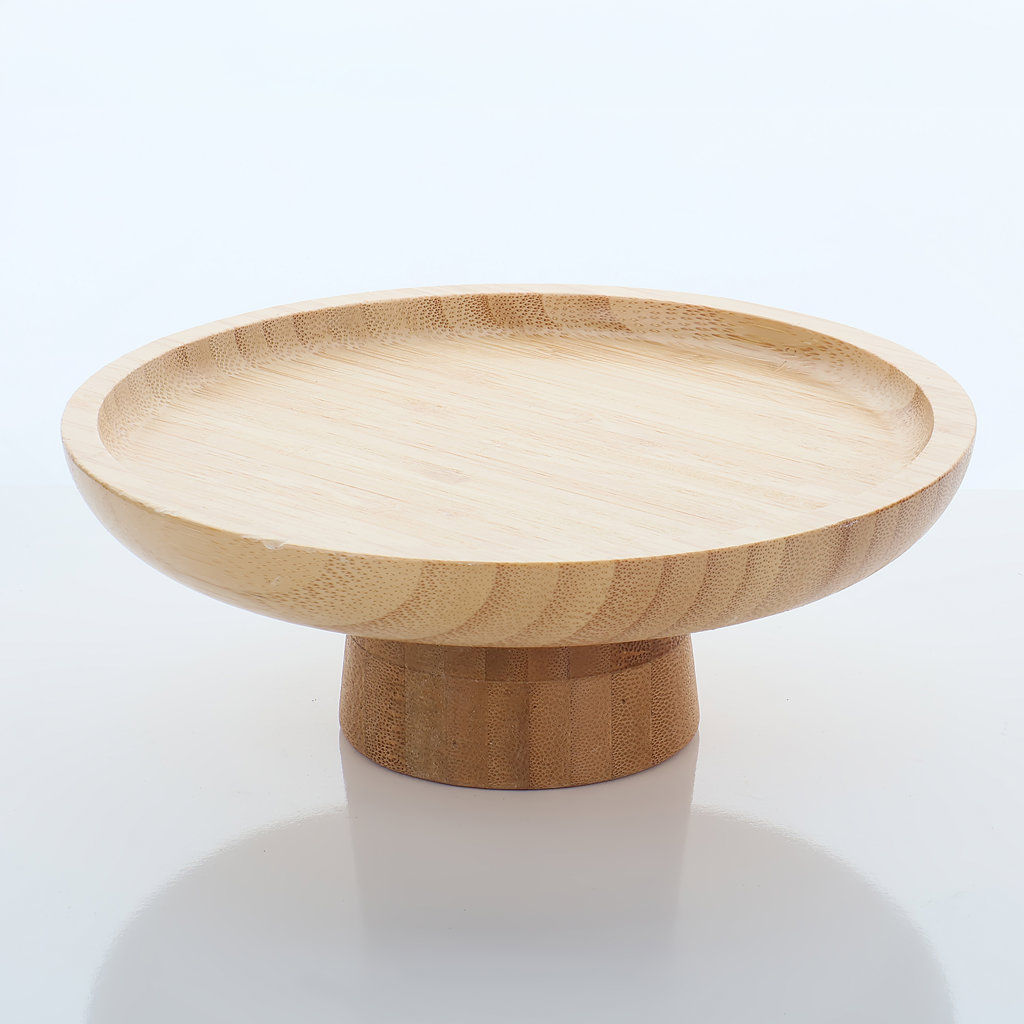P/14 17CM BAMBU YUVARLAK SUNUMLUK