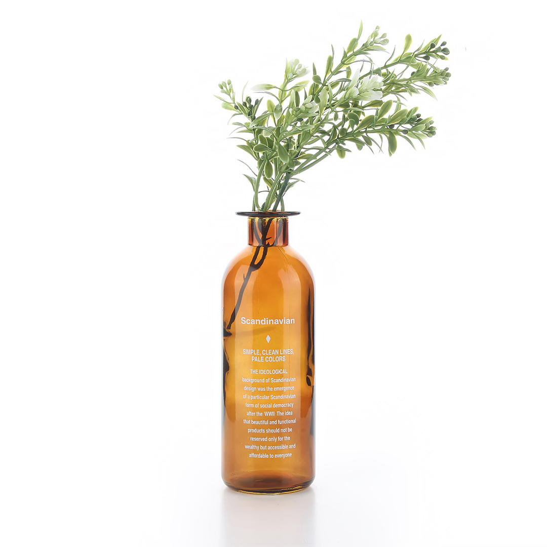 T/15    16CM AMBER CAM VAZO