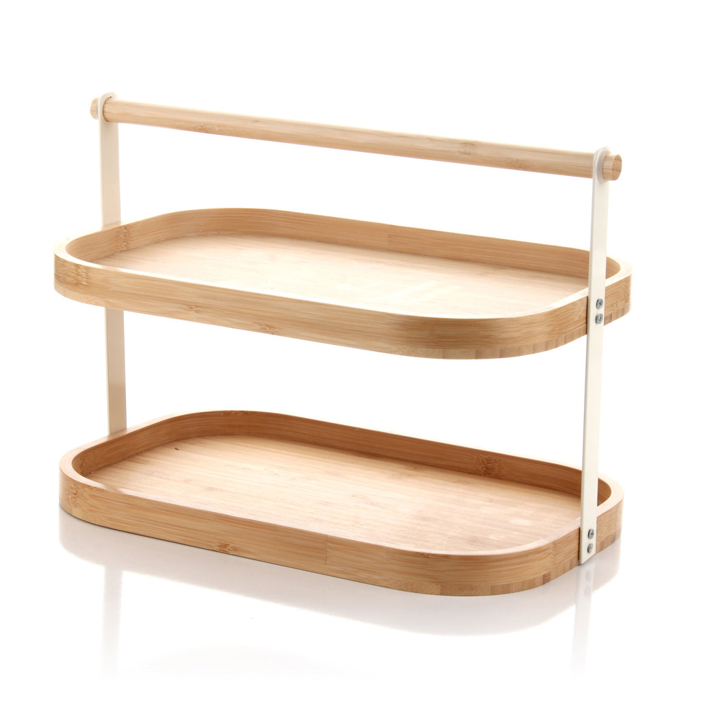 Z/10  BAMBU İKİ KATLI SUNUMLUK