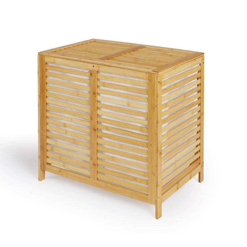 D/9  BAMBU ÇAMAŞIR ŞEPETİ 52.8*35*59CM