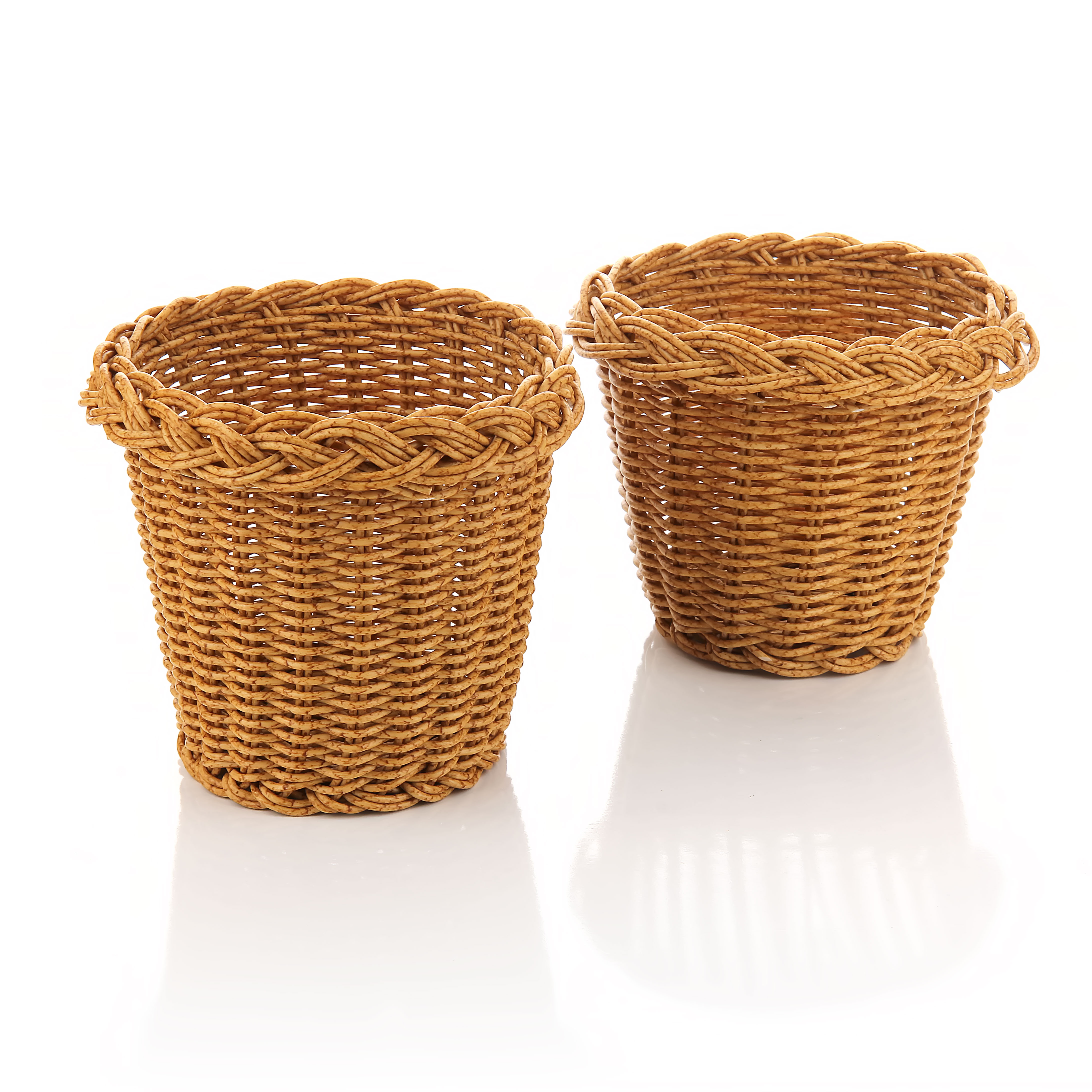 2Lİ RATTAN SAKSI SETİ 