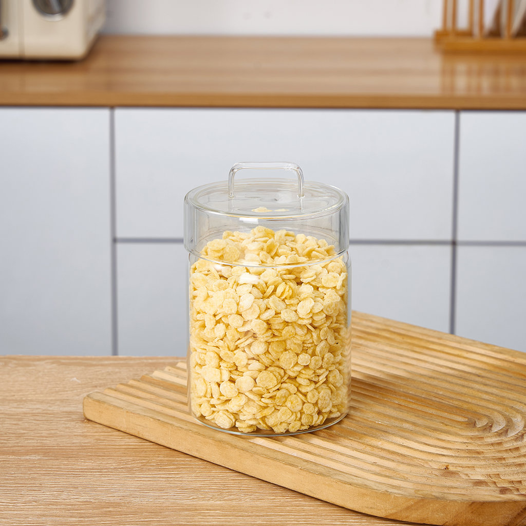 YUVARLAK  CAM KAVANOZ KÜÇÜK BOY