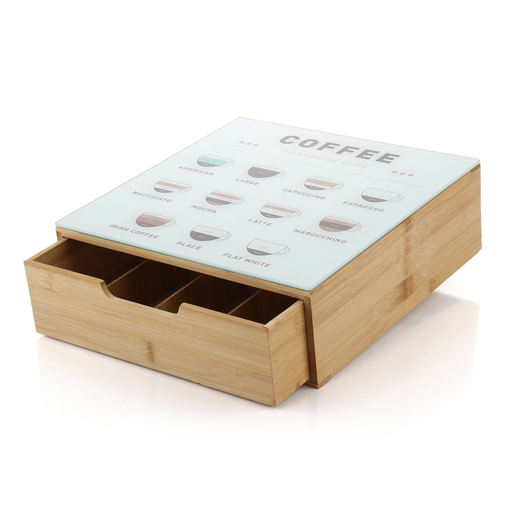 BAMBU KAHVE ORGANİZER 	