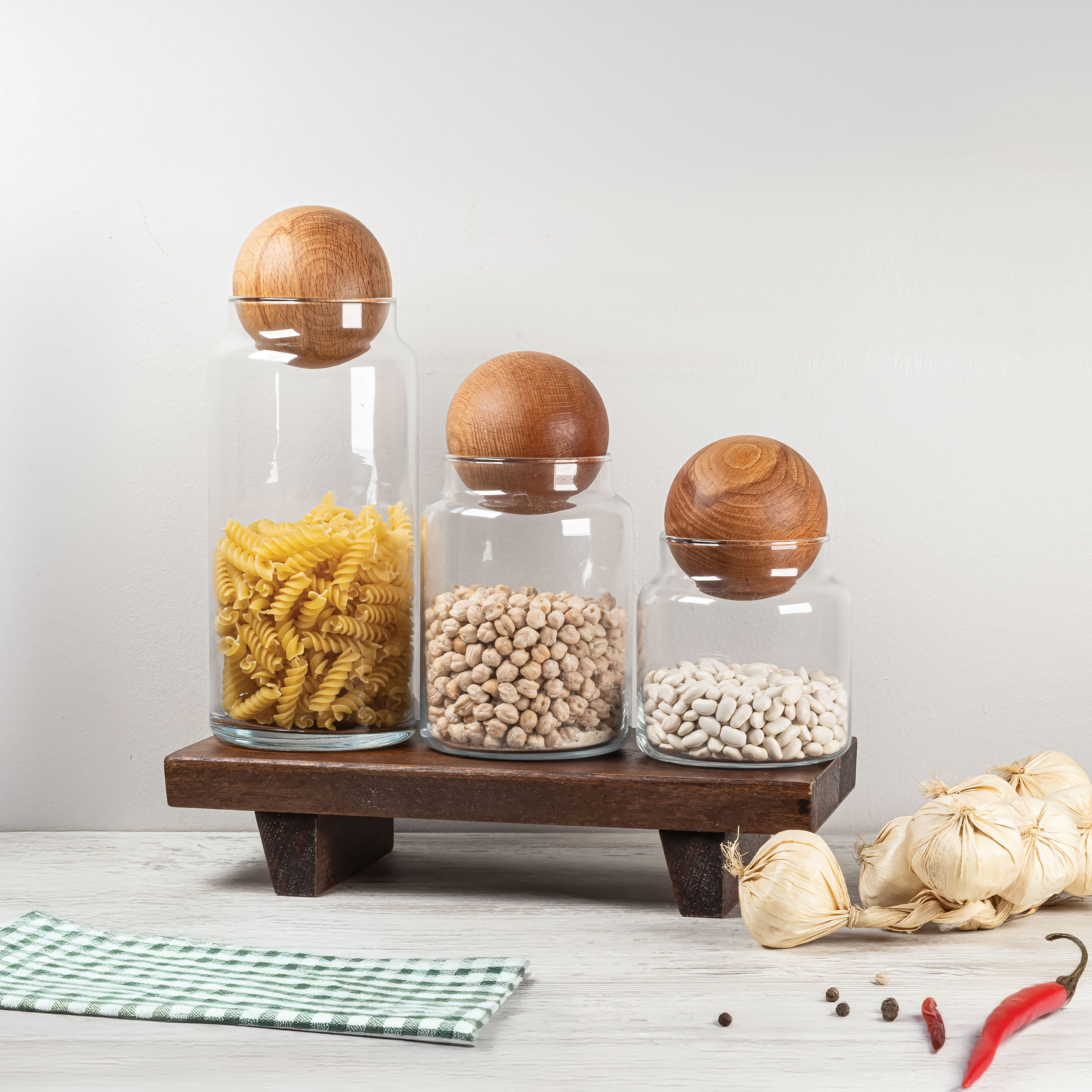 A/2  TOP KAPAKLI KAVANOZ SETİ