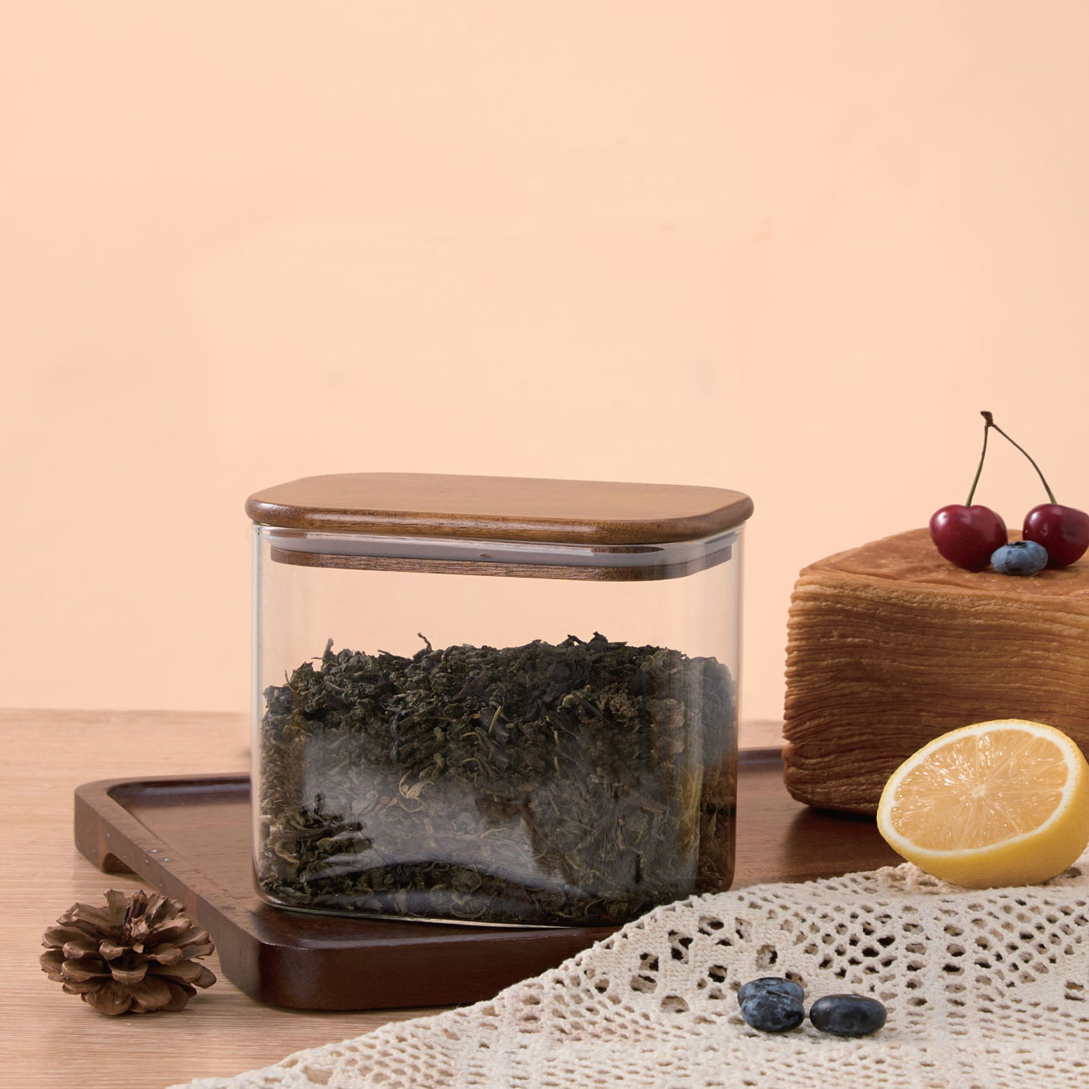 650ML AKASYA KAPAKLI BAHARATLIK