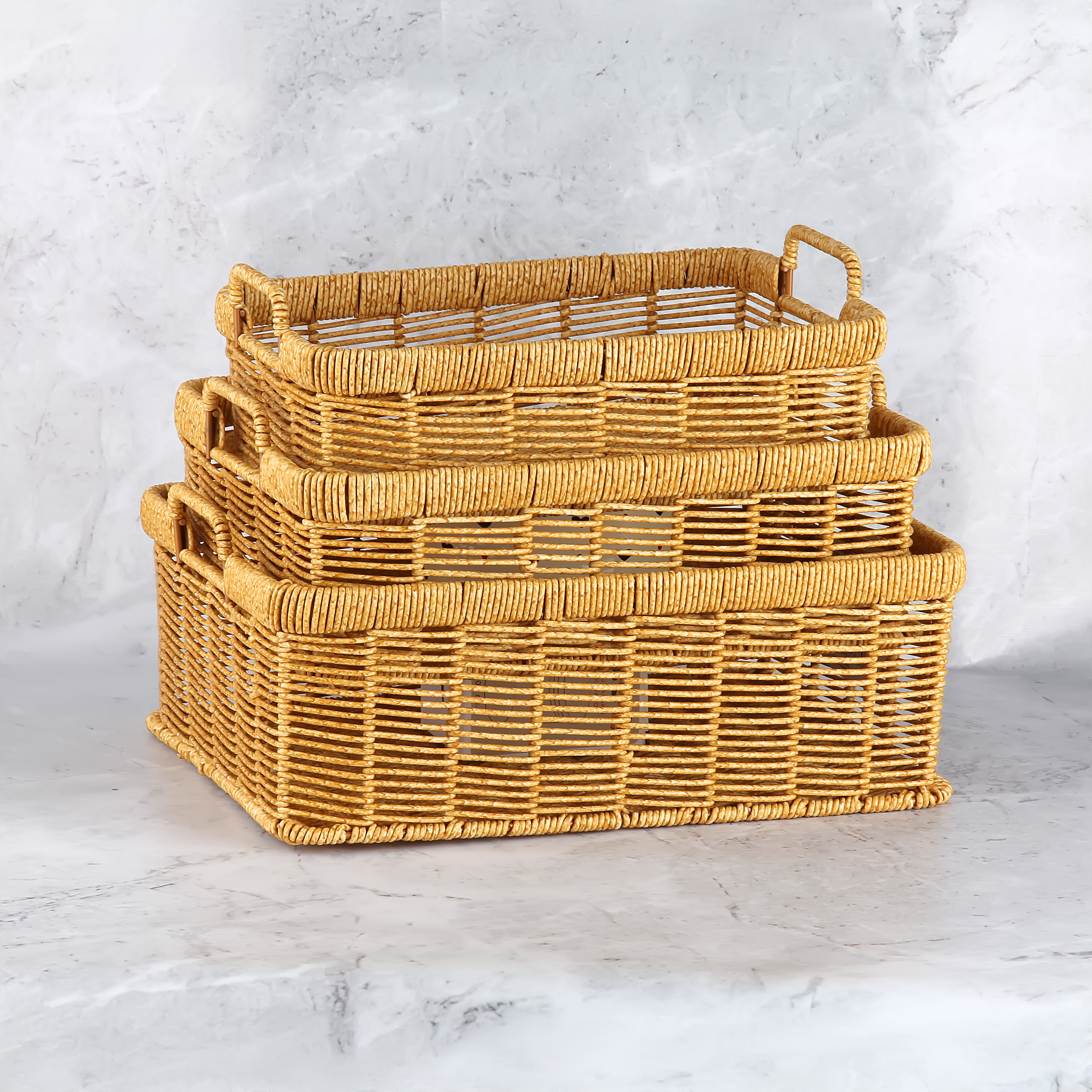 3LÜ RATTAN ORGANİZER 