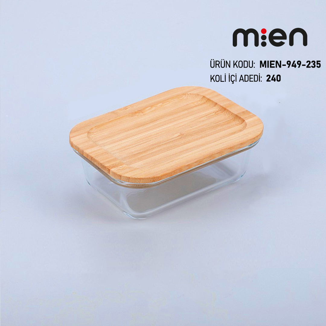 O/16+17  BAMBU DİKDÖRTGEN ORTA KAHVALTILIK