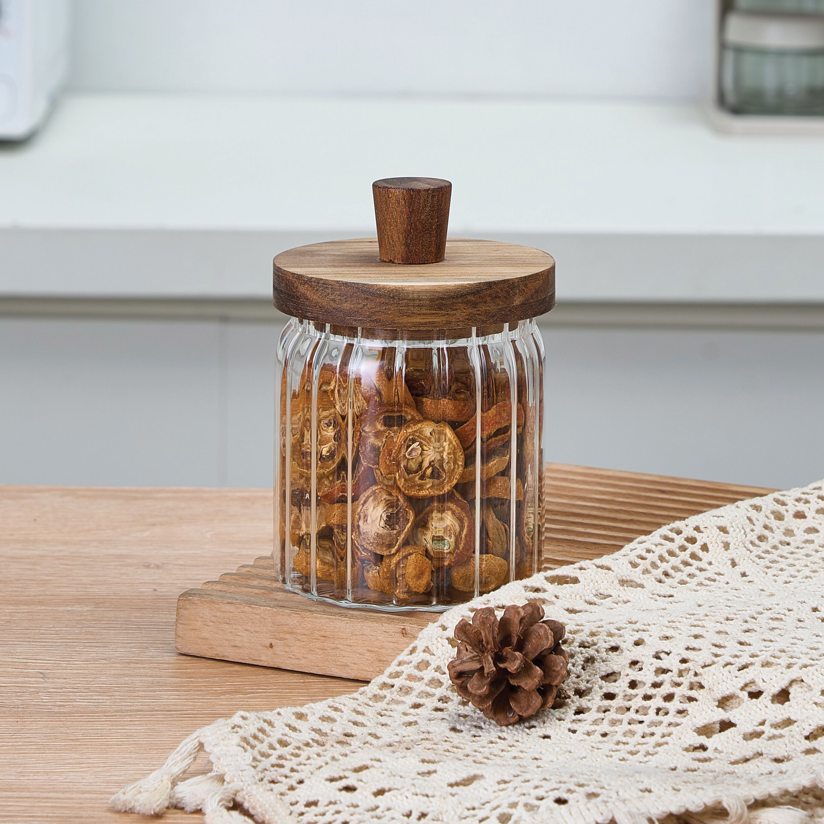 450ML BOROSİLİKAT CAM KAVANOZ