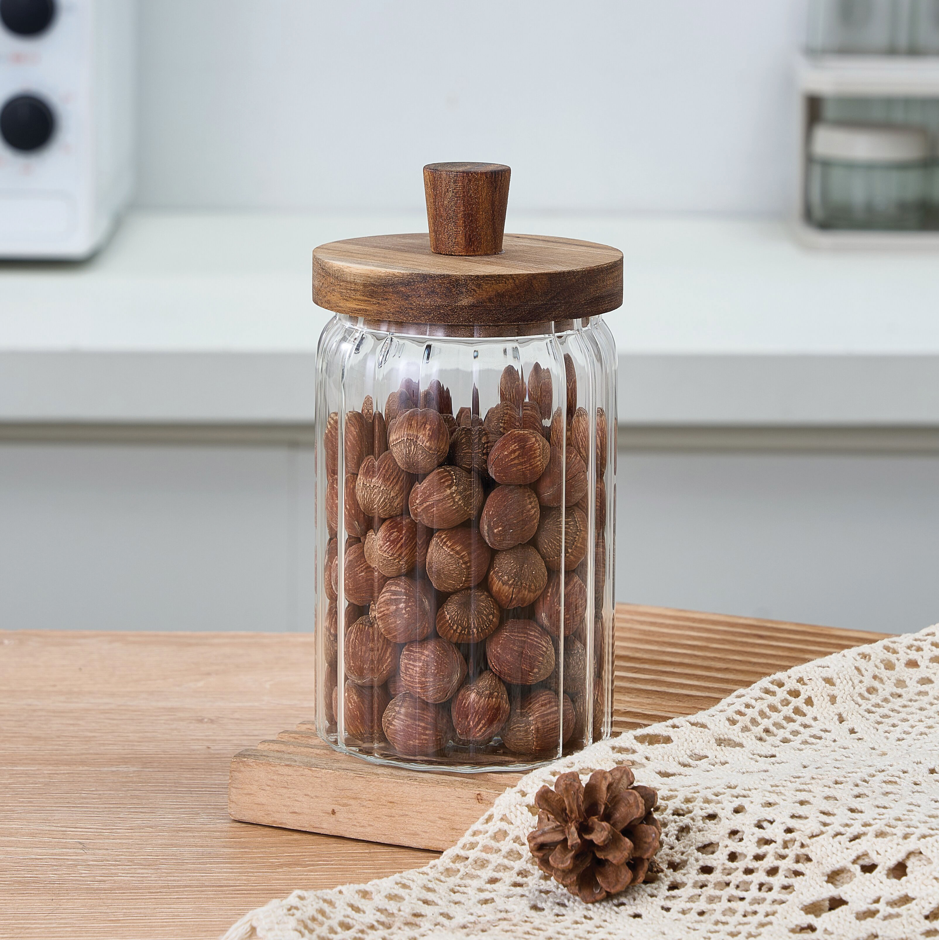 700ML BOROSİLİKAT CAM KAVANOZ