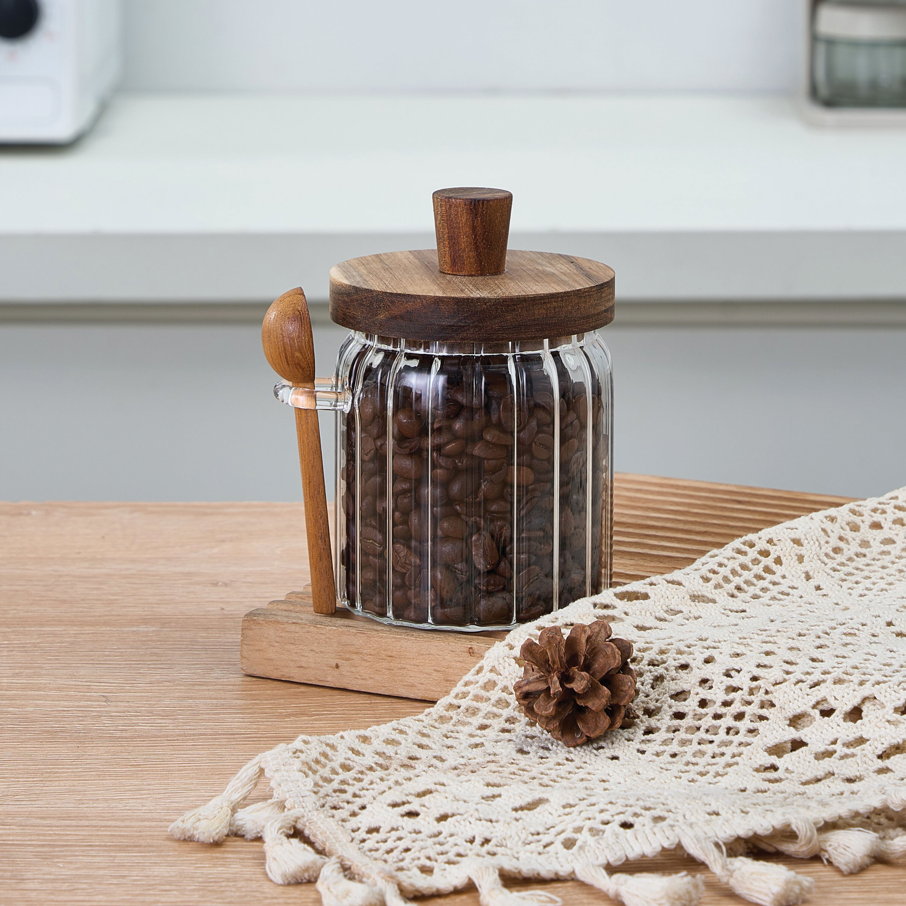 450ML BOROSİLİKAT CAM KAVANOZ