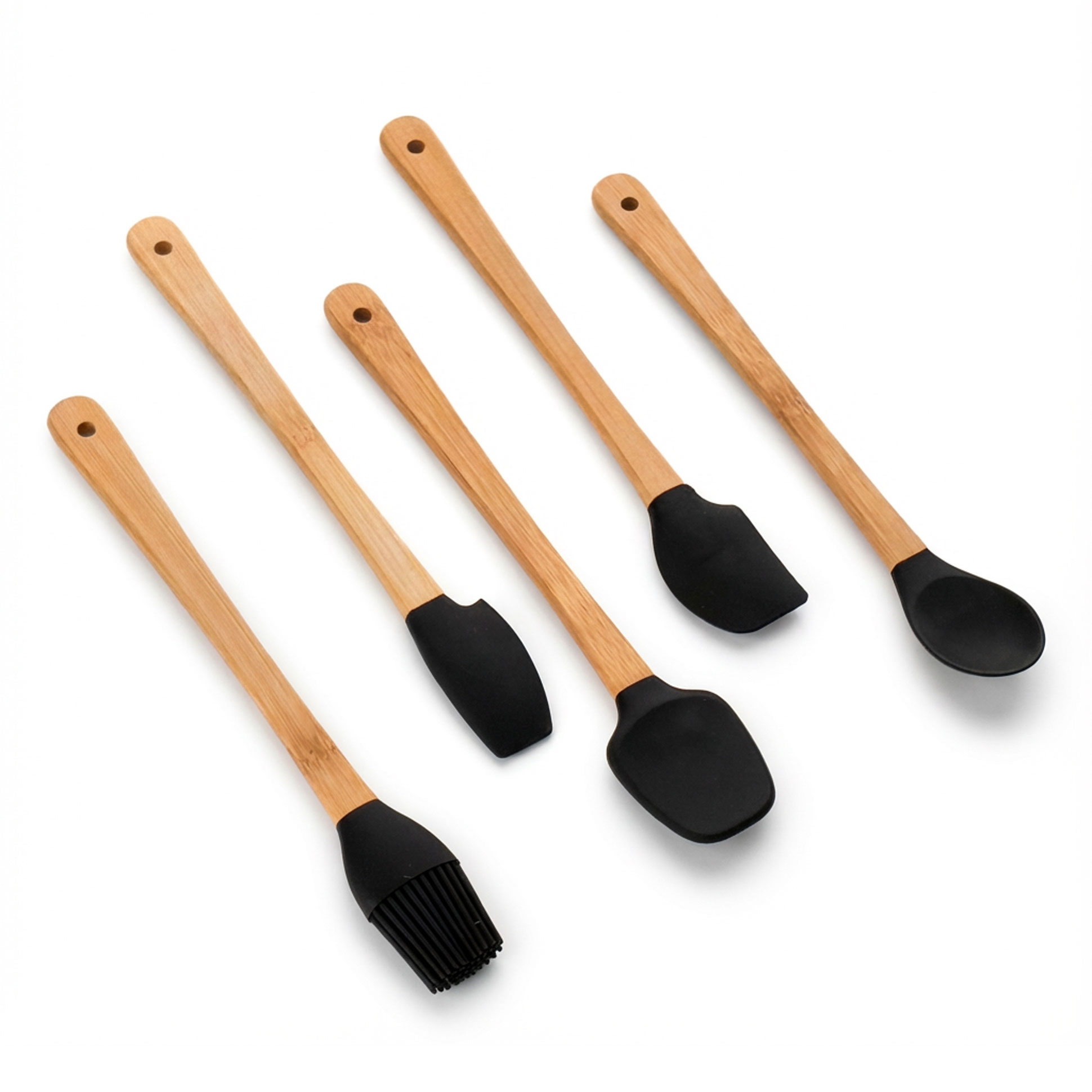 5Lİ SİLİKON SİYAH SET