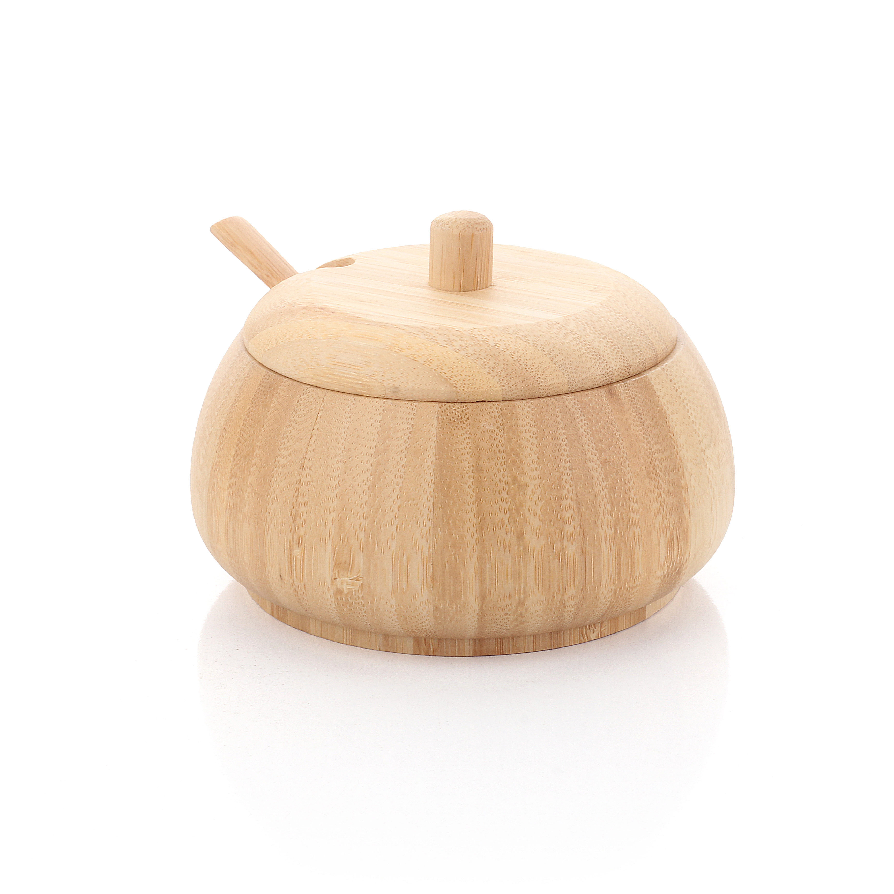 BAMBU KAŞIKLI BAHARATLIK 13.5*13*9 CM