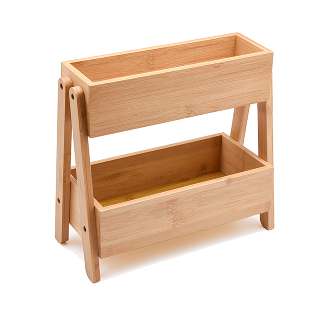 BAMBU 2 KATLI ORGANİZER 27*12*25 CM