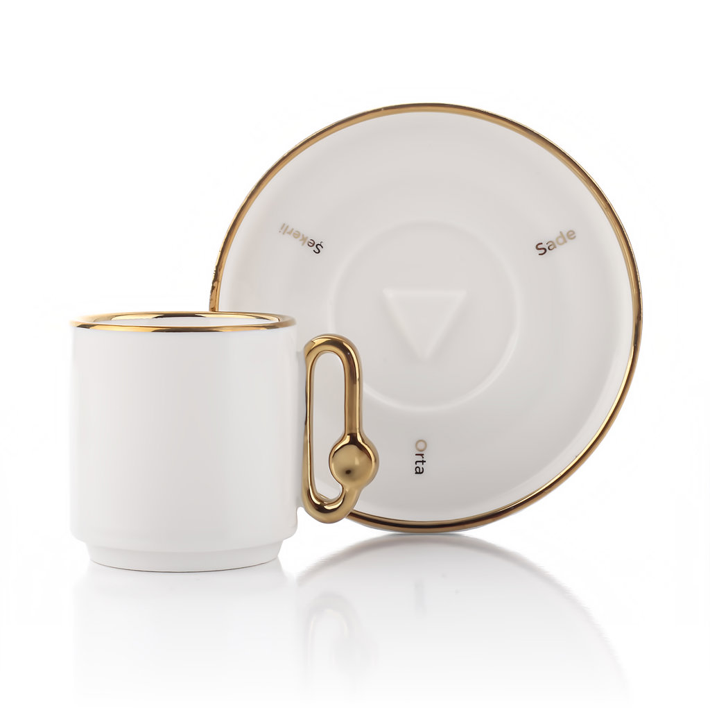 GOLD 6LI KAHVE FİNCAN TAKIMI