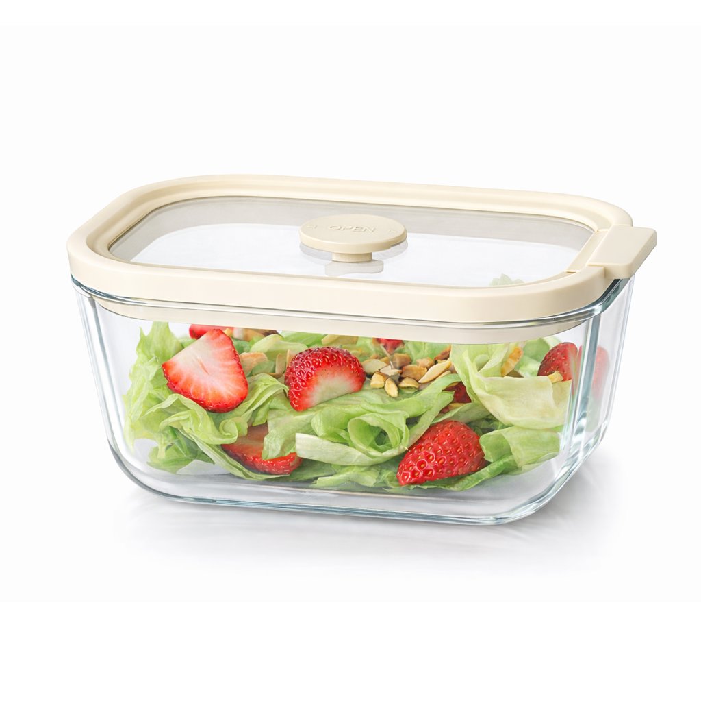 KREM KAPAKLI CAM SAKLAMA KABI 800ML