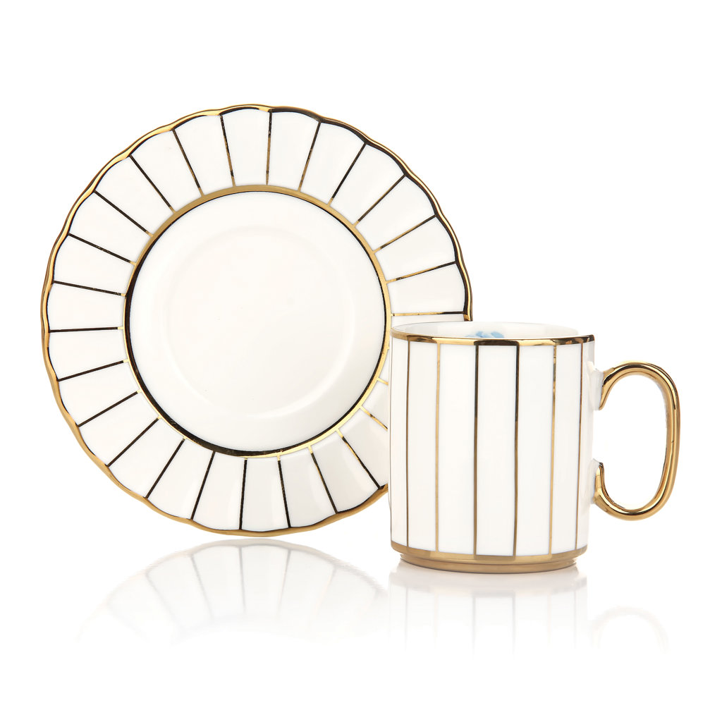 6LI PORSELEN KAHVE FİNCANI 90CC