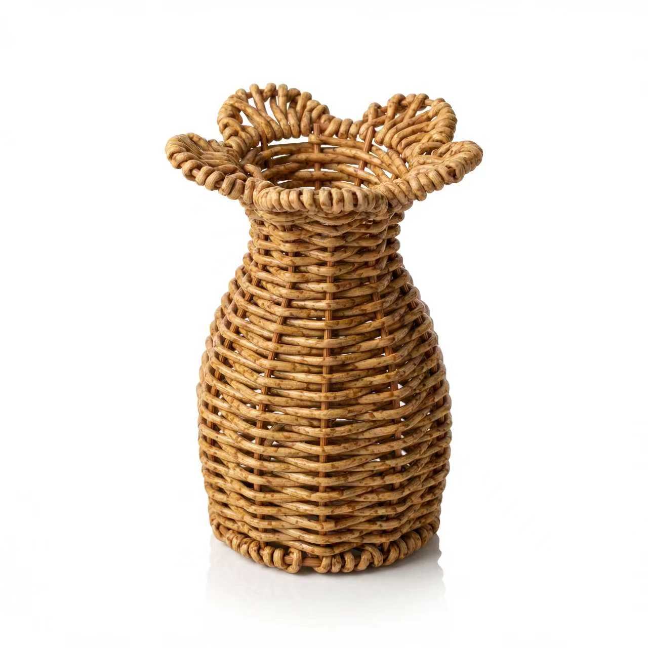 RATTAN ÖRGÜ VAZO  8*10*15 cm