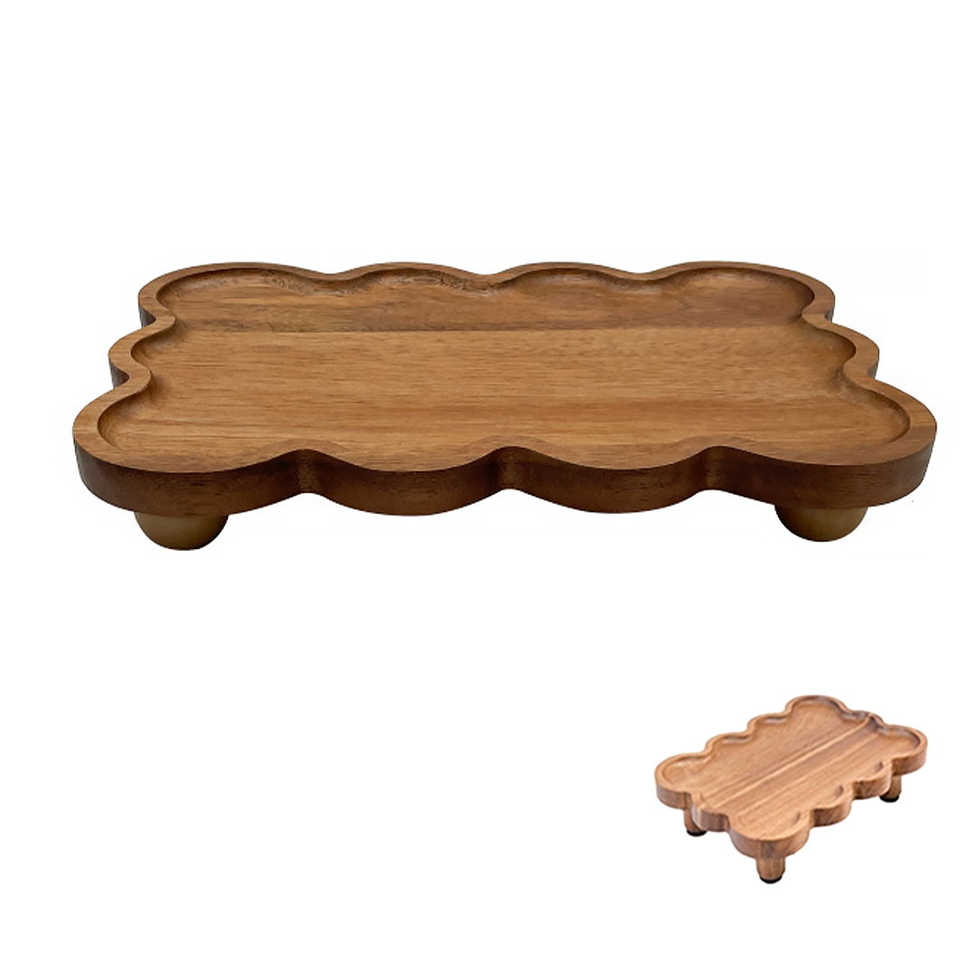 AKASYA DİKDÖRTGEN SUNUMLUK  27X16X5CM