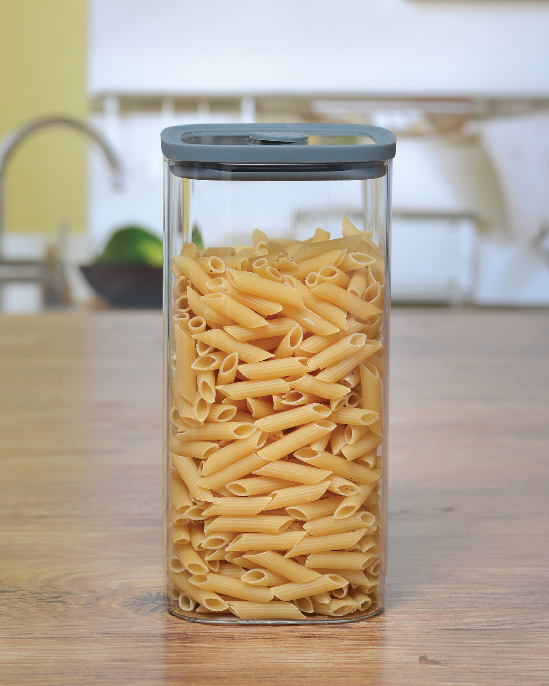 GRİ KAPAKLI KAVANOZ 1500ML