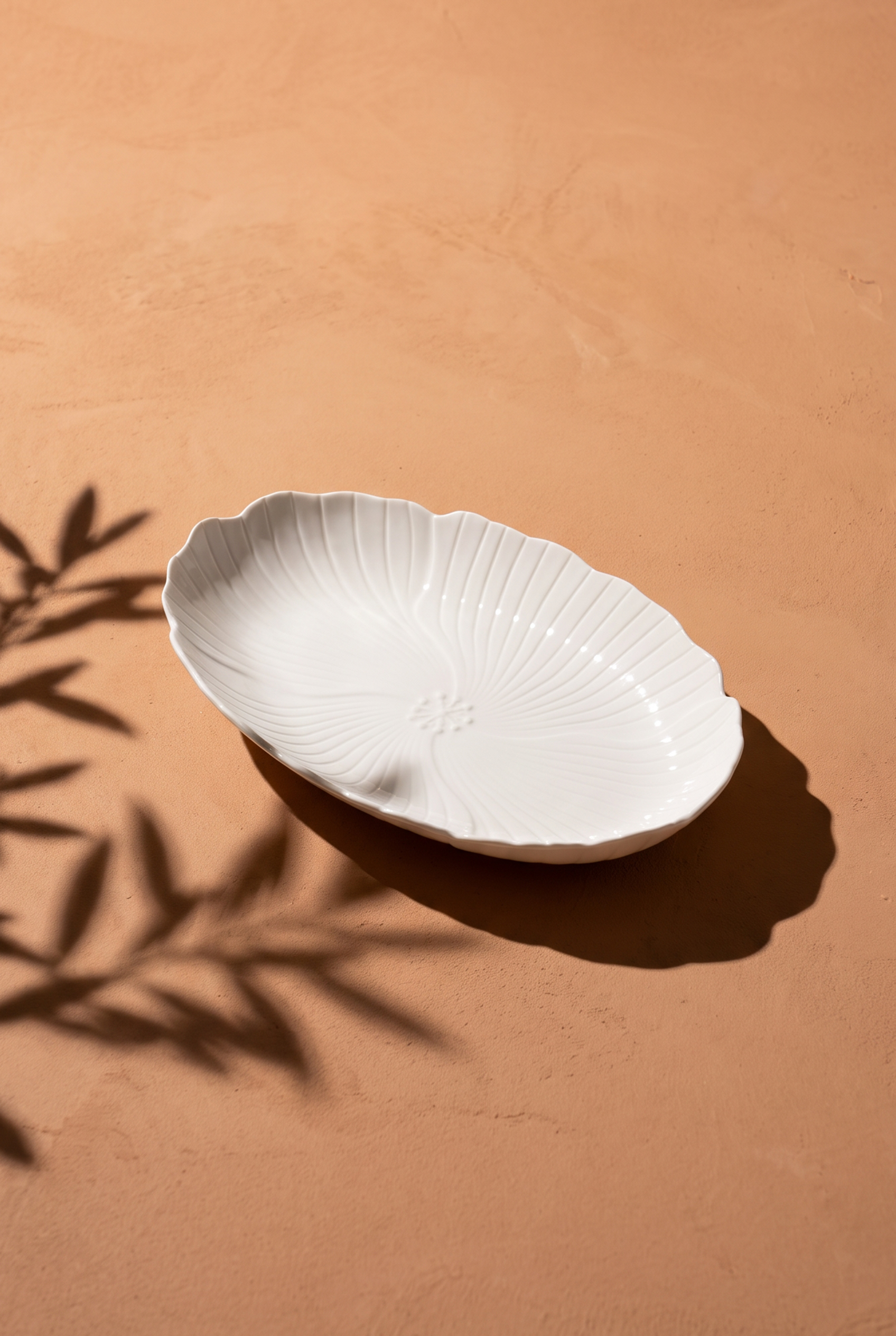 PORSELEN OVAL SERVİS 30CM